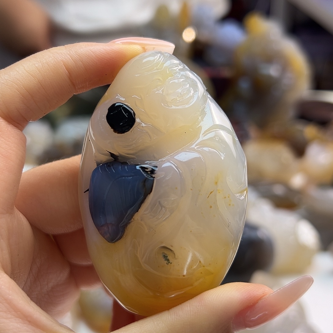 玛瑙/玉髓未镶嵌项链