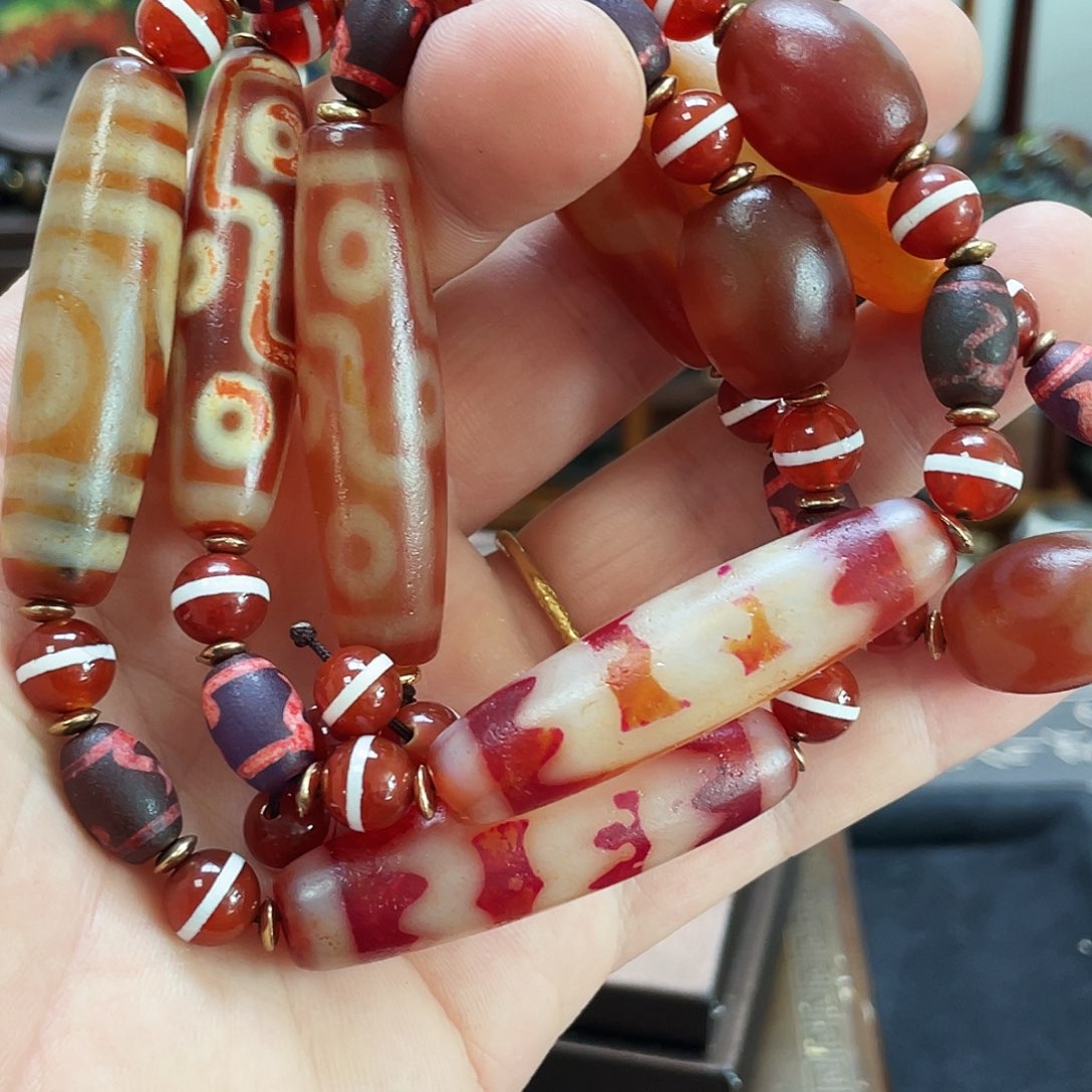 玛瑙/玉髓未镶嵌多样性发一条