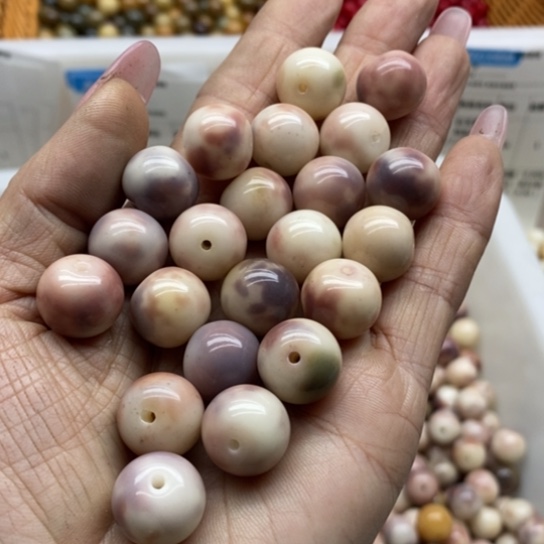 白玉菩提吊坠精品14紫罗兰胖苹果30颗