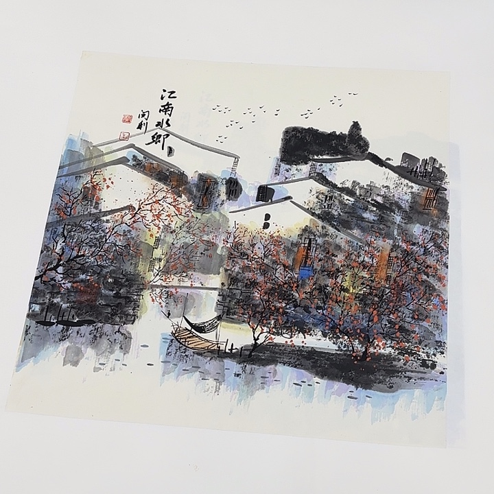 国画花鸟的故事和生活方式42.42