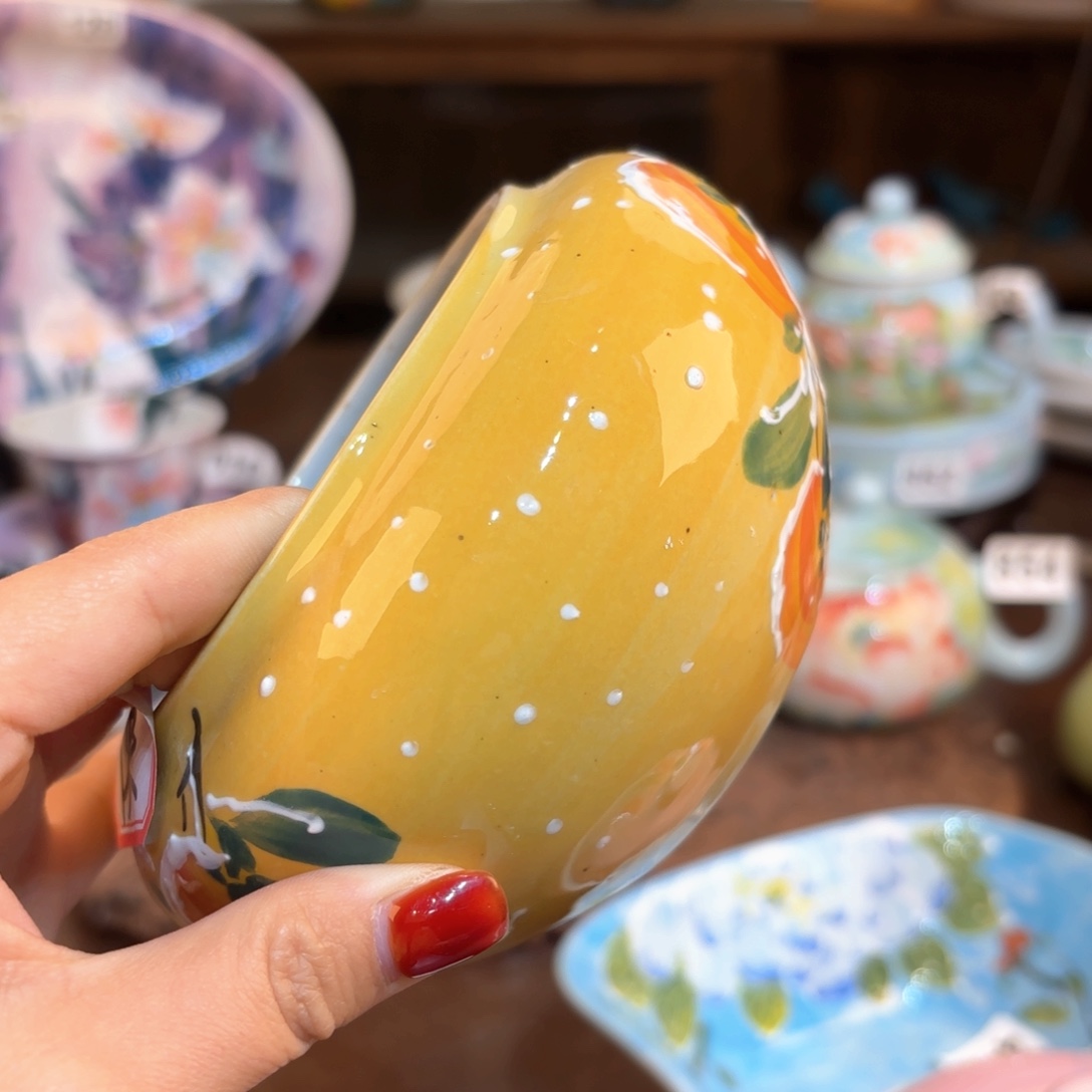 *****景德镇手绘高温釉下彩陶瓷茶具