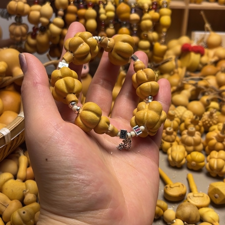 瑕疵花墩手串葫芦