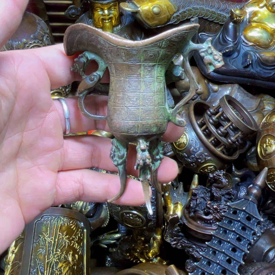 铜器把玩摆件链接