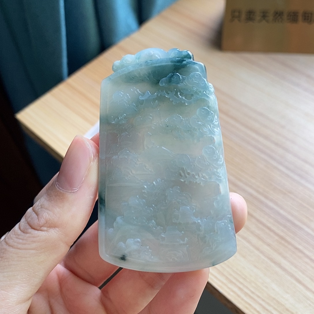 【闪购商品】颈饰未镶嵌翡翠天然缅甸A货翡翠