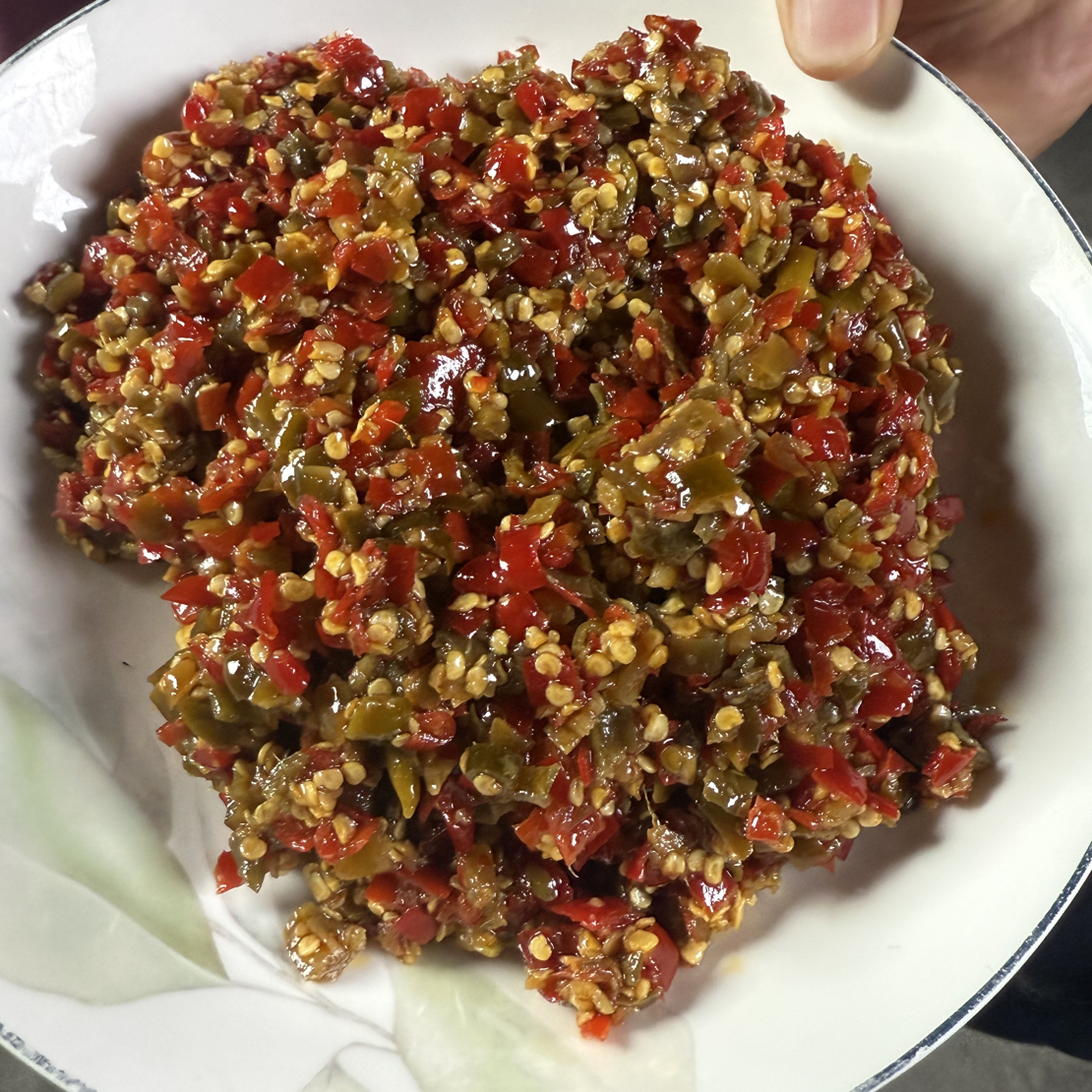 农家传统茶油辣椒酱