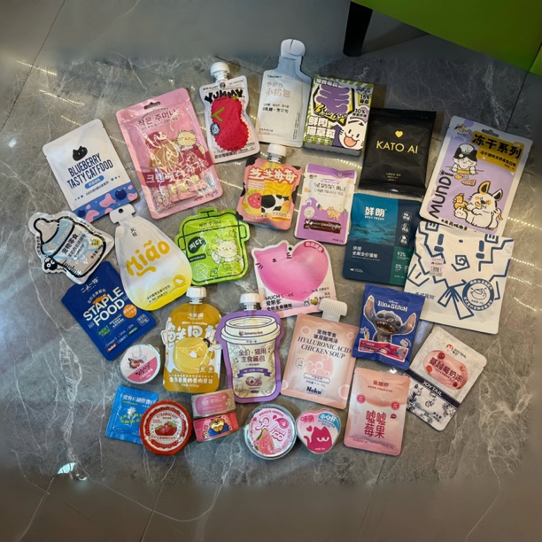 猫咪宠物零食随心配亏米明盒！口味都随机发！主食零食全部有！