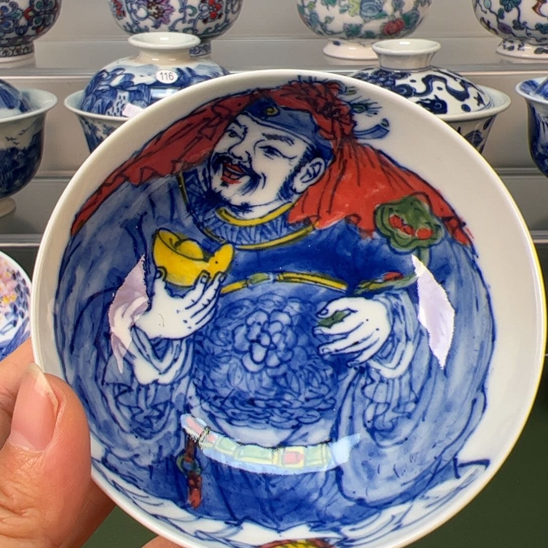 景德镇纯手绘茶具7