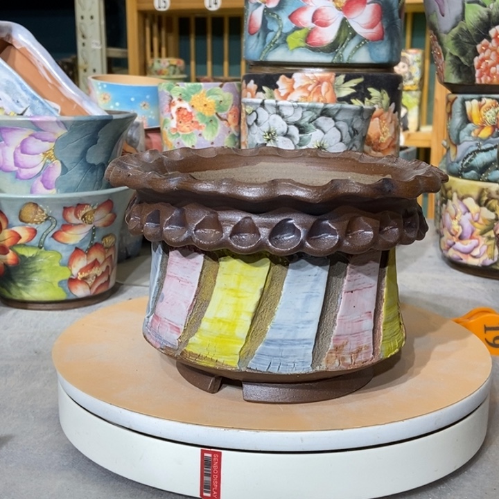 红陶景德镇艺术手绘作品