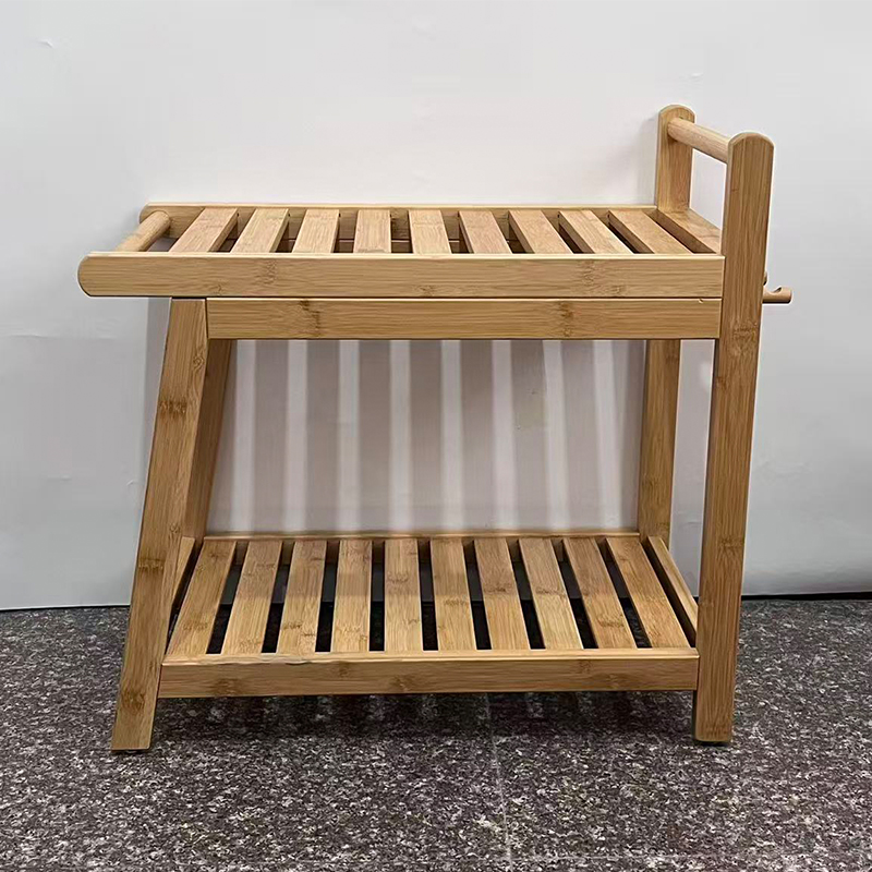 楠竹浴室沐浴凳防滑家用老人洗澡淋浴凳子洗澡凳防水多功能洗脚凳