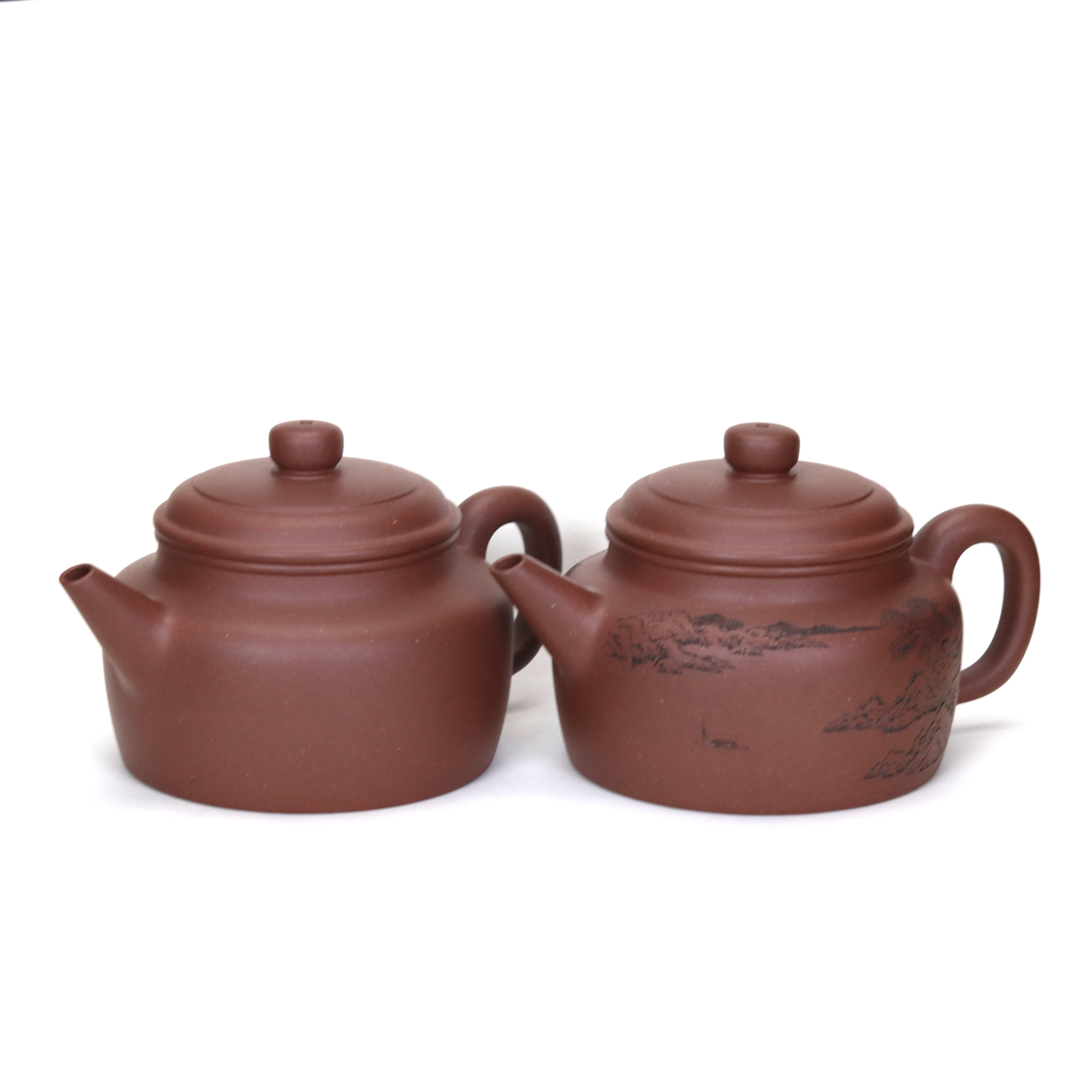 半手精工180cc德中壶宜兴底槽清泥40目紫砂壶