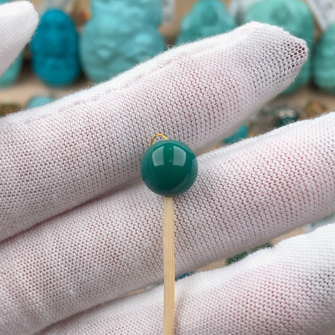 绿松石配饰未镶嵌卡9.4