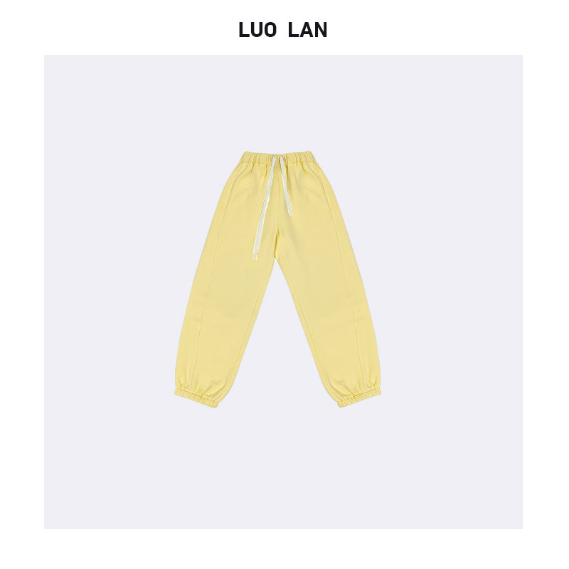 【周雨】2024秋冬新款女装加绒加厚暖洋洋卫裤 YLM00221