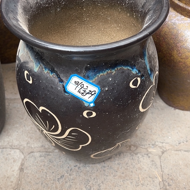 陶瓷景德镇精品花盆栽适合