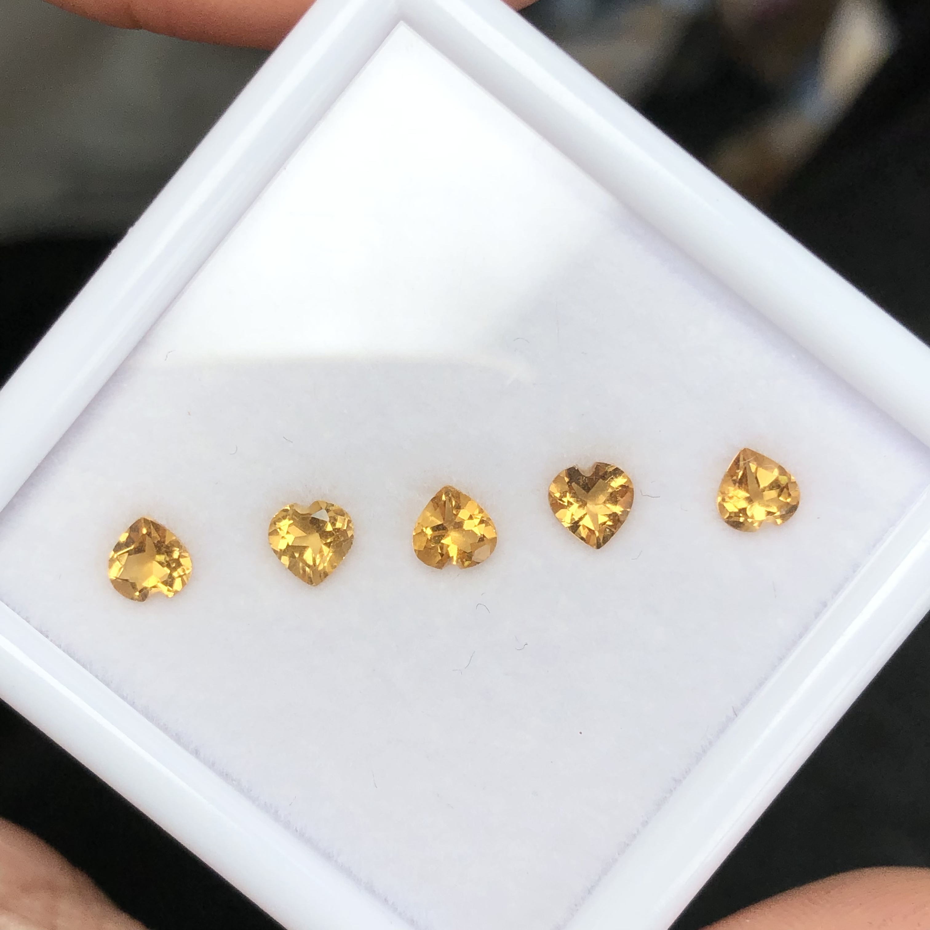 HH GEMS 黄水晶组合 共1.1ct+ HL7599