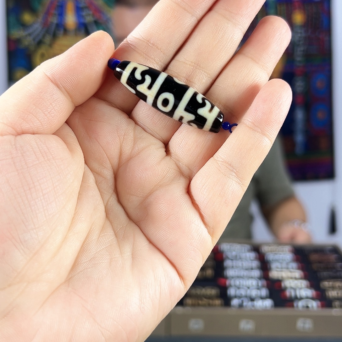 佛***花玛瑙/玉髓合金颈饰～行运