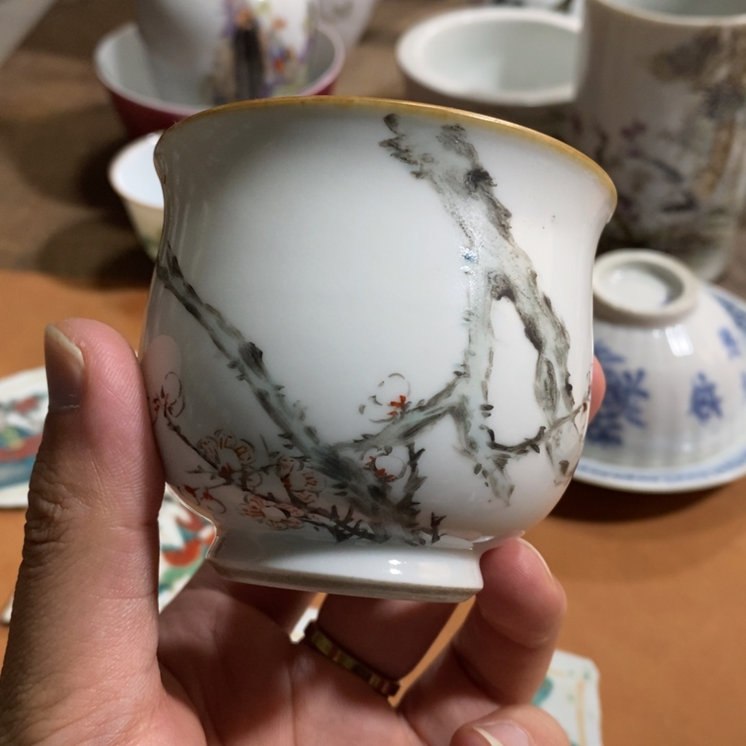 碟一**者景德镇高温陶瓷杯