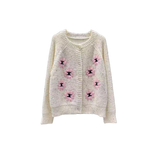 秋冬新款高级感轻奢洋气针织毛衣休闲时尚女装上衣 81574