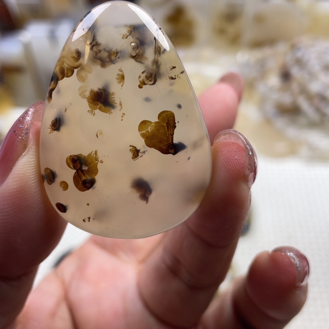 玛瑙/玉髓未镶嵌颈饰