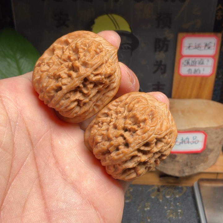 文玩核桃吊坠西北将军37全品