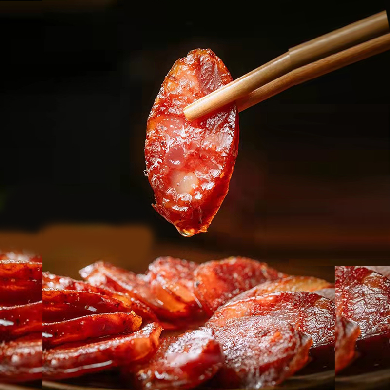 四川大凉山农家土猪香肠麻辣香肠风干腊肠