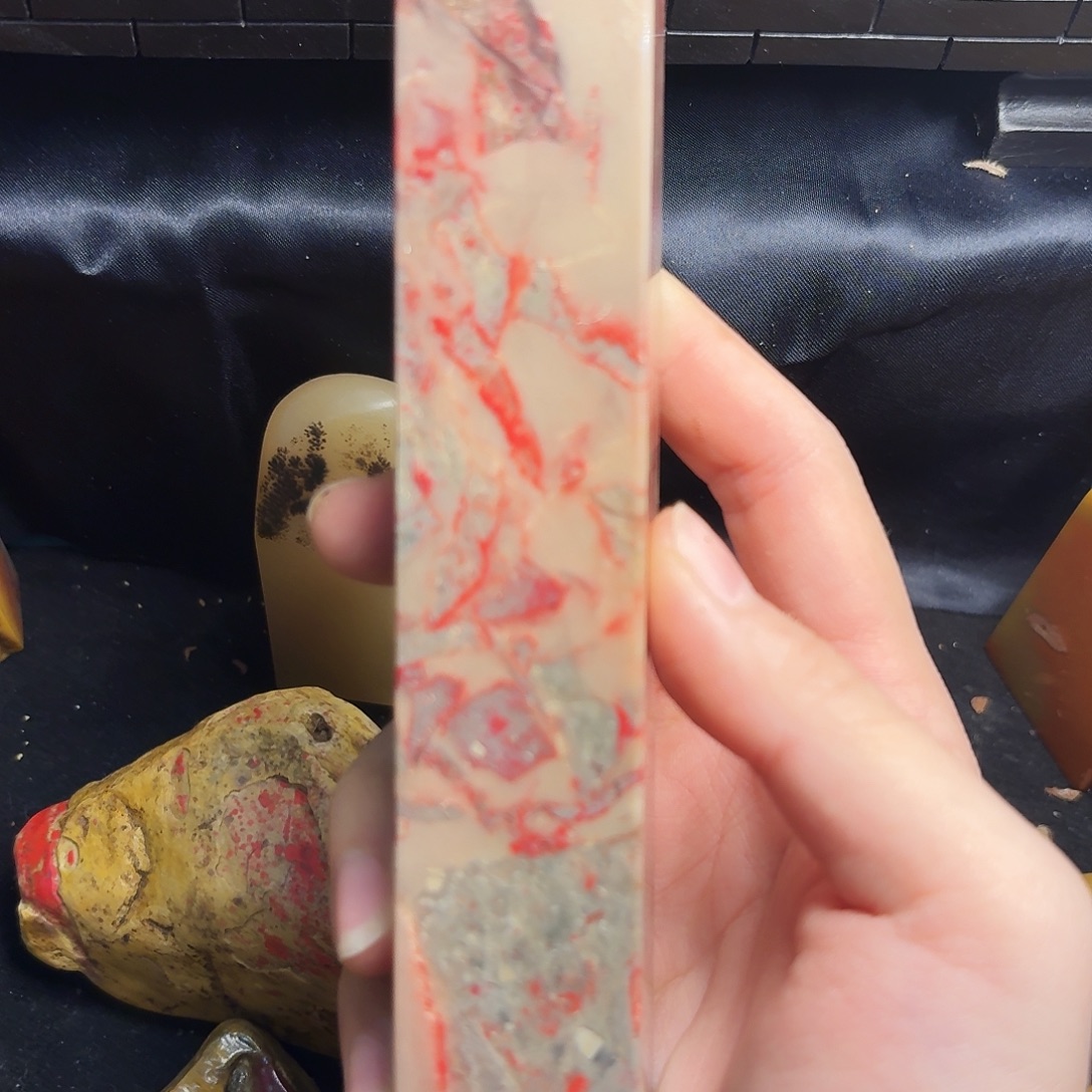 昌化石昌化鸡血石印章