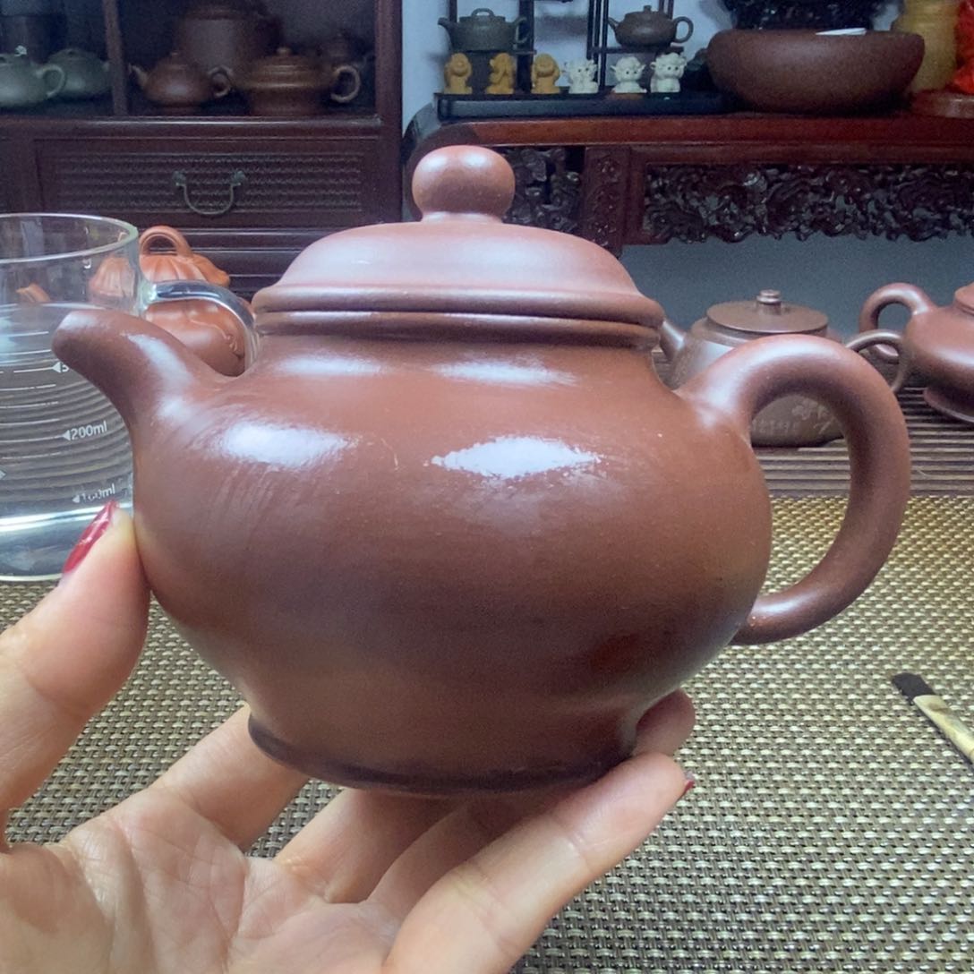 紫砂茶壶300cc紫砂壶紫泥