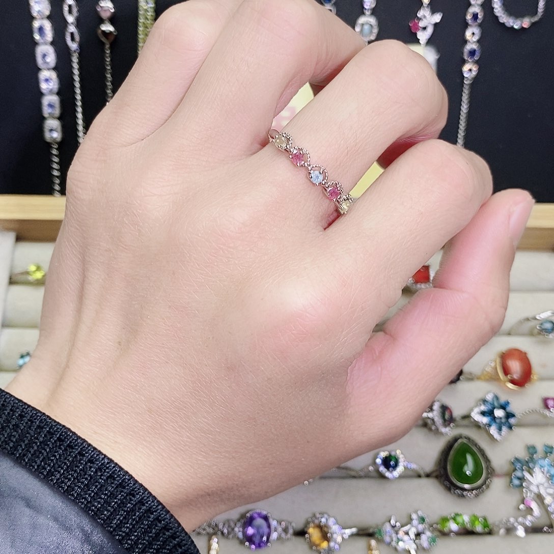 未镶嵌戒指碧玺599