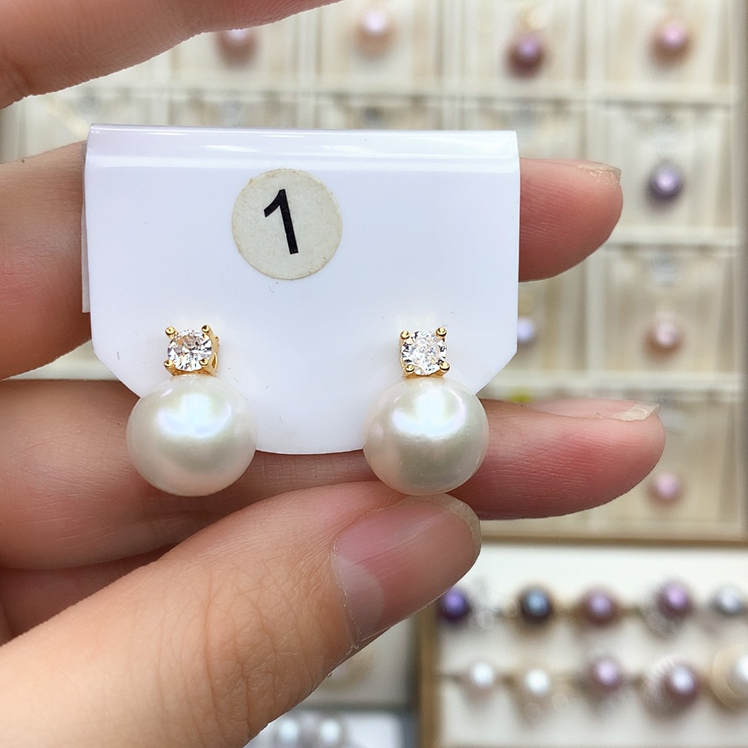 淡水珍珠颈饰银S925镶嵌