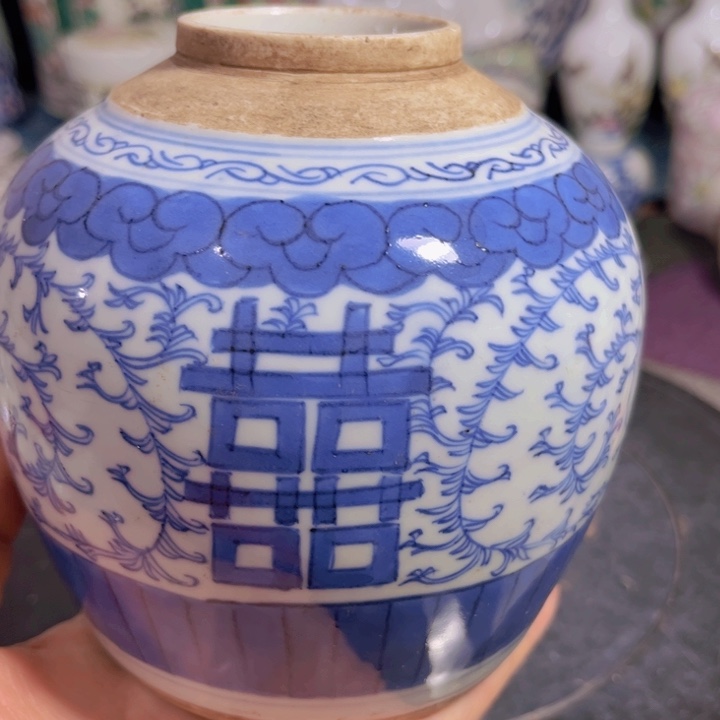 紫砂茶叶罐青花888888888888