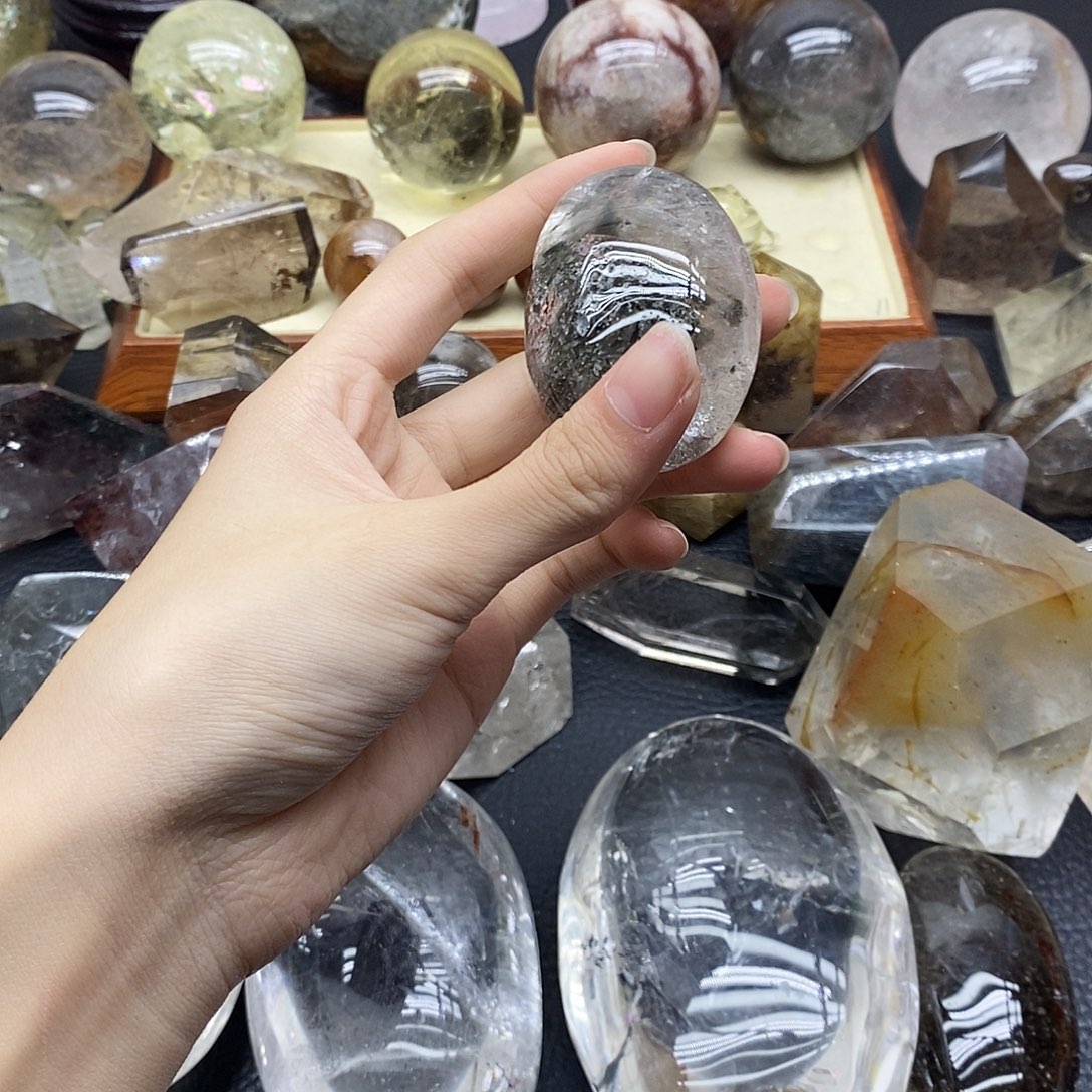 未镶嵌珠宝半成品水晶153水晶石