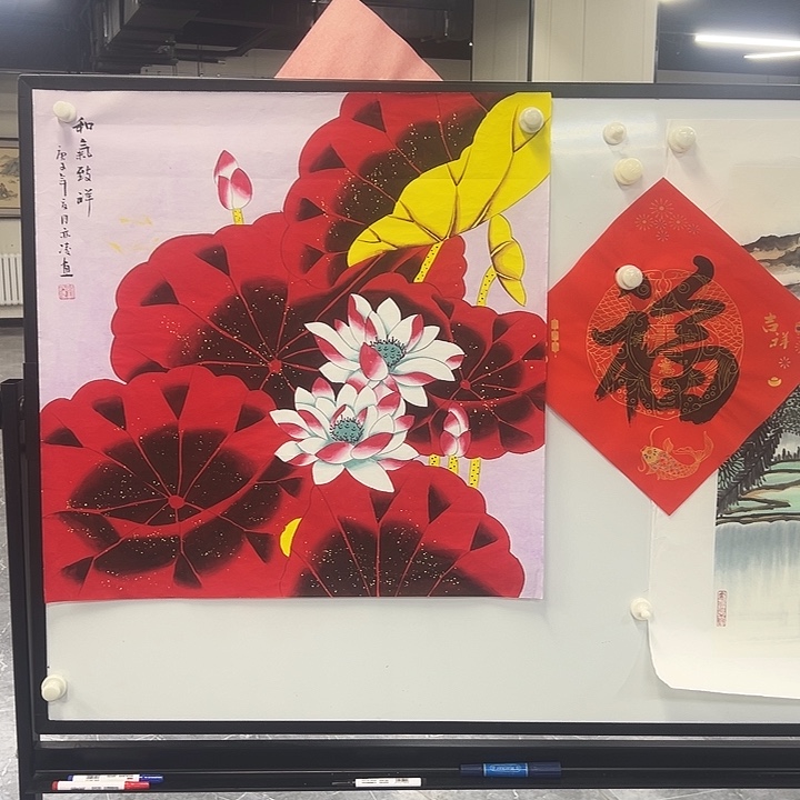 国画花鸟画作品欣赏作品