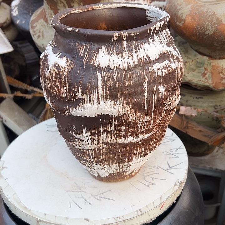 景德镇精品花盆栽适合盆口14高23