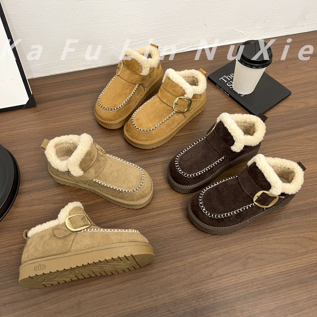 【卡芙琳shoes】爆款雪地靴女冬季2025新款加厚大棉鞋防滑保暖短靴