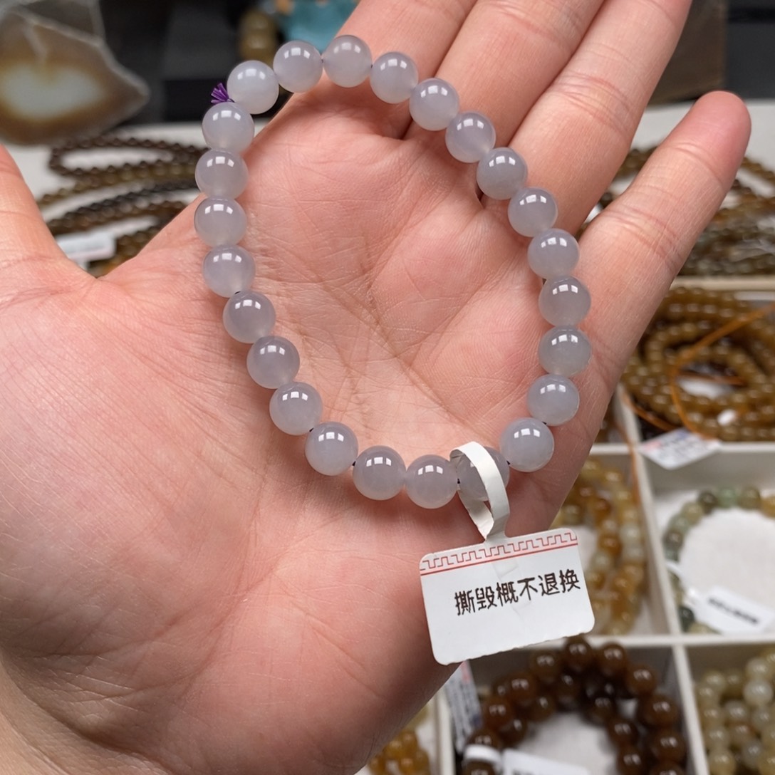 手链未镶嵌和田玉（糖玉）