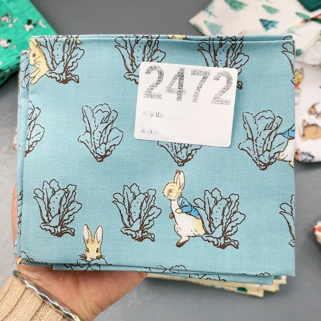 3片纯棉平布45.50一片果子布艺