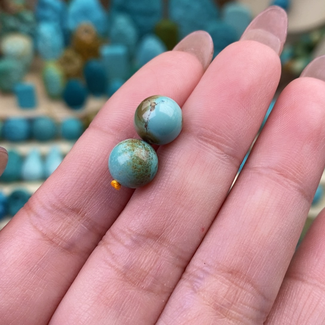 绿松石珠宝奇石未镶嵌