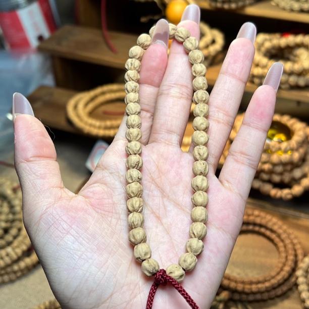 原桩奶油皮莲花小手持