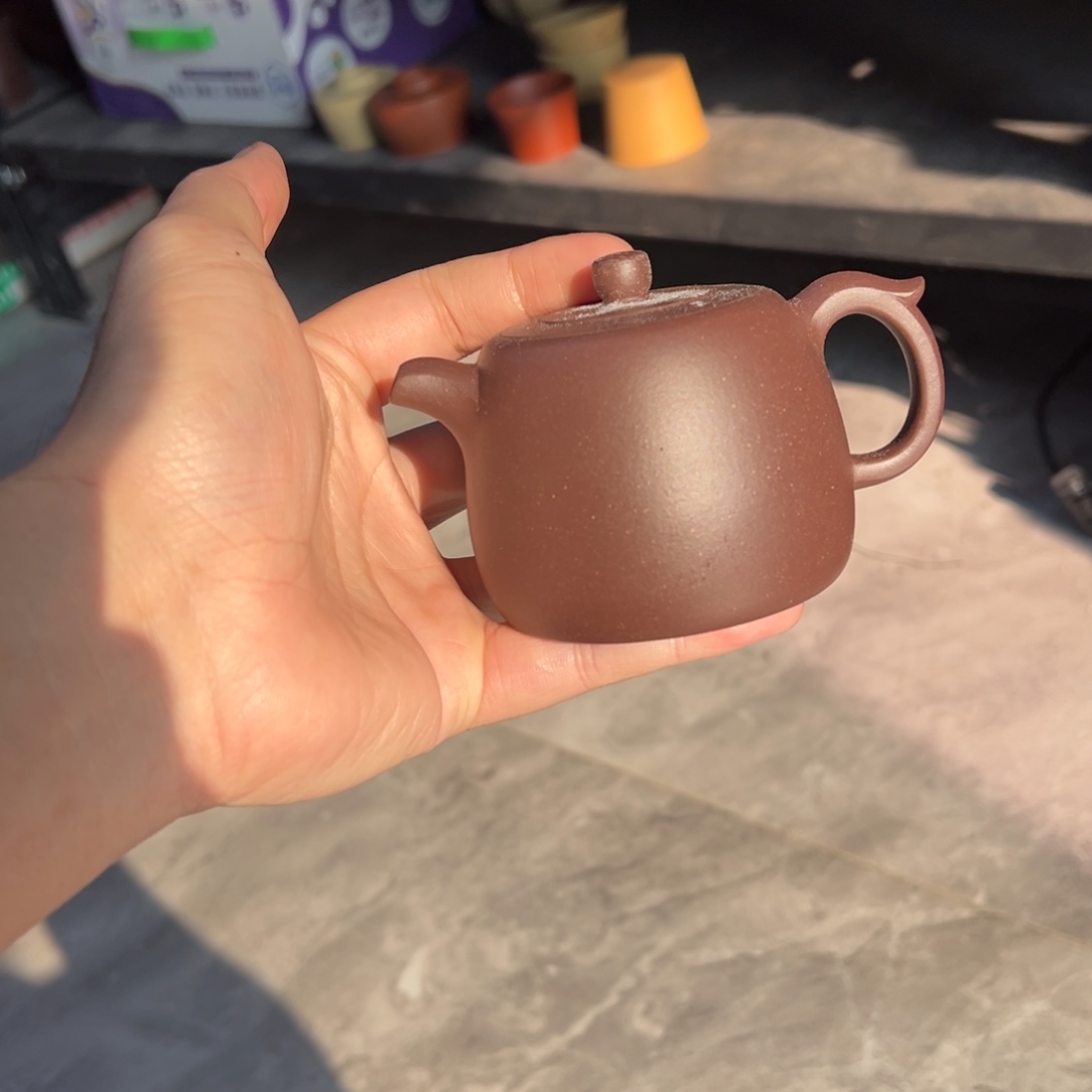 茶壶紫砂宜兴紫砂壶厂是微瑕