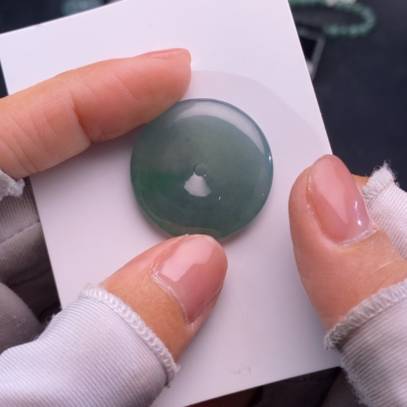 【闪购商品】翡翠挂件未镶嵌扣子