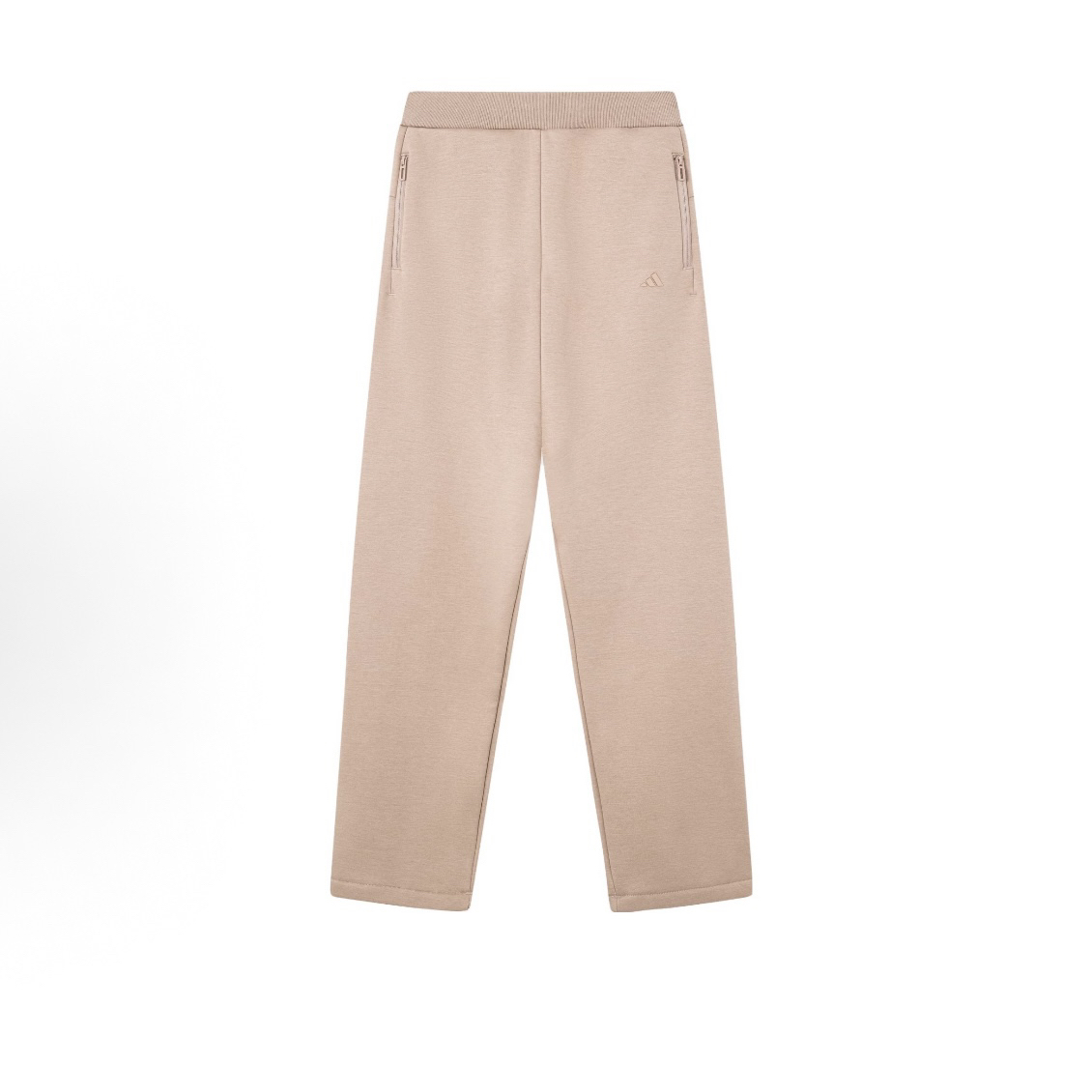 儿童款 adidas针织运动裤 纯色字母Logo标识抓绒JE3937