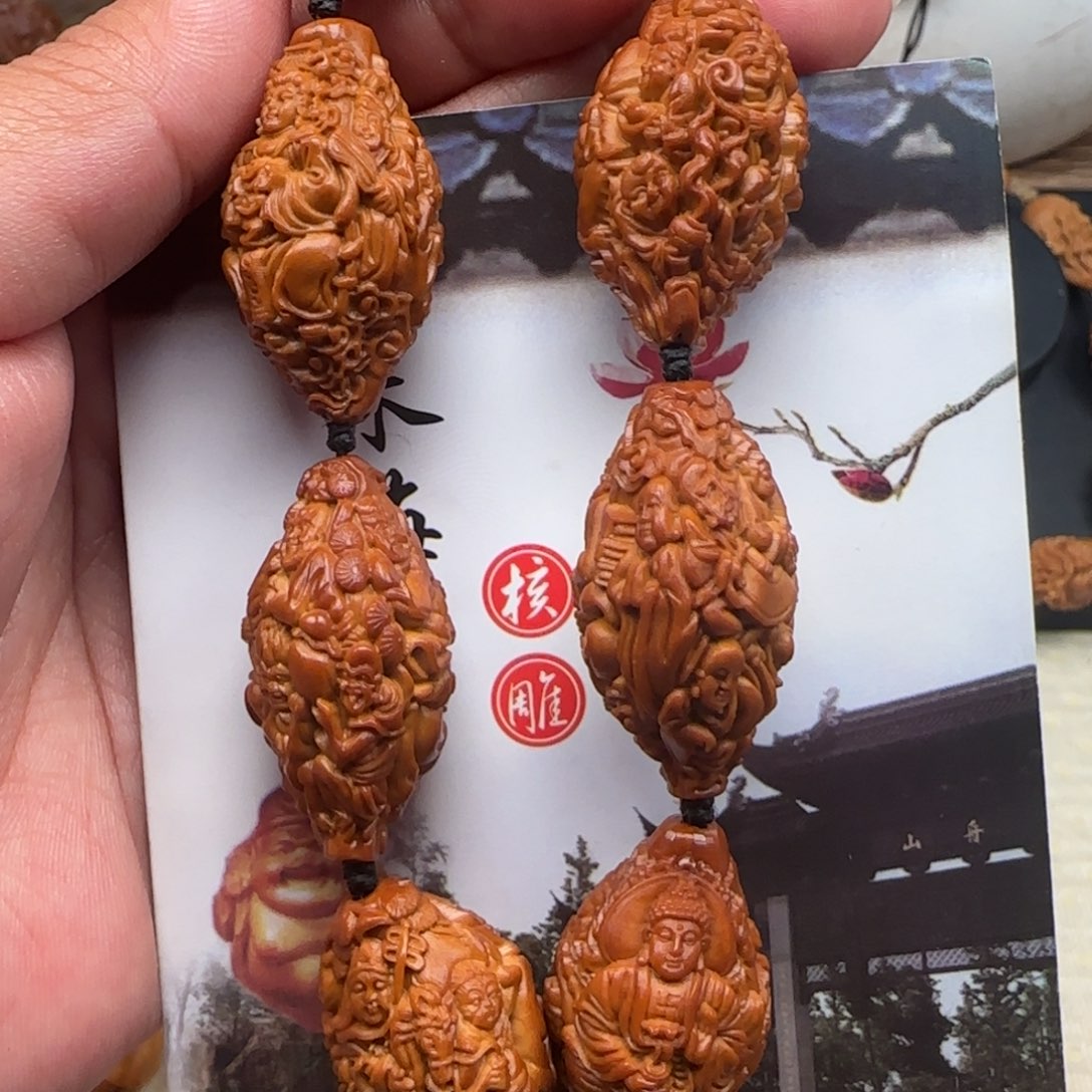橄榄核手串橄榄手工制作工艺