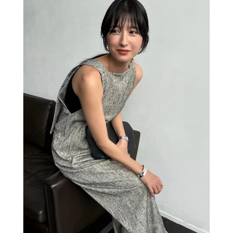 【Montendre】复古 春夏新款 松本 阔腿宽松气质时尚连体裤