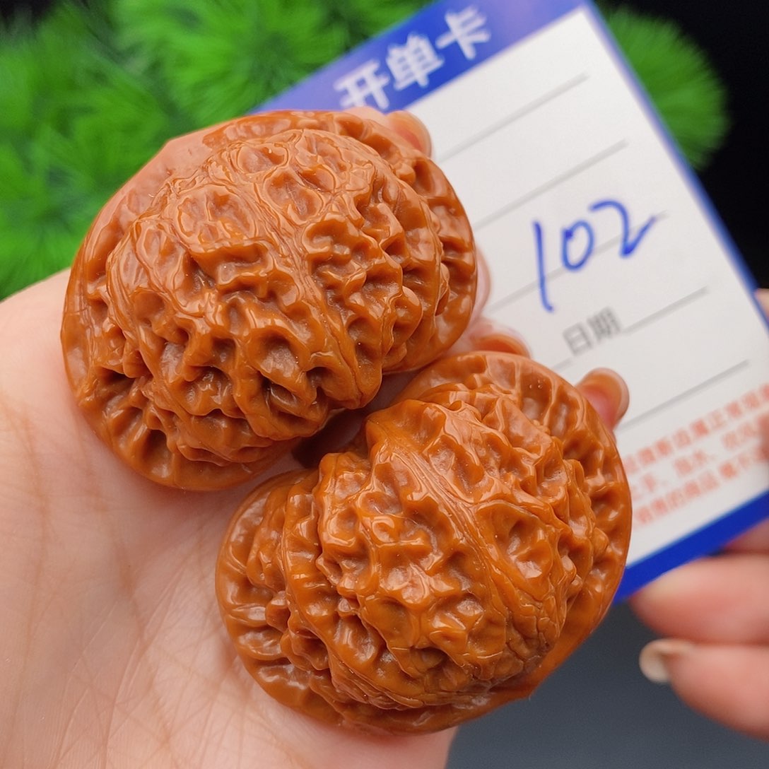 文玩核桃把件45宫灯102