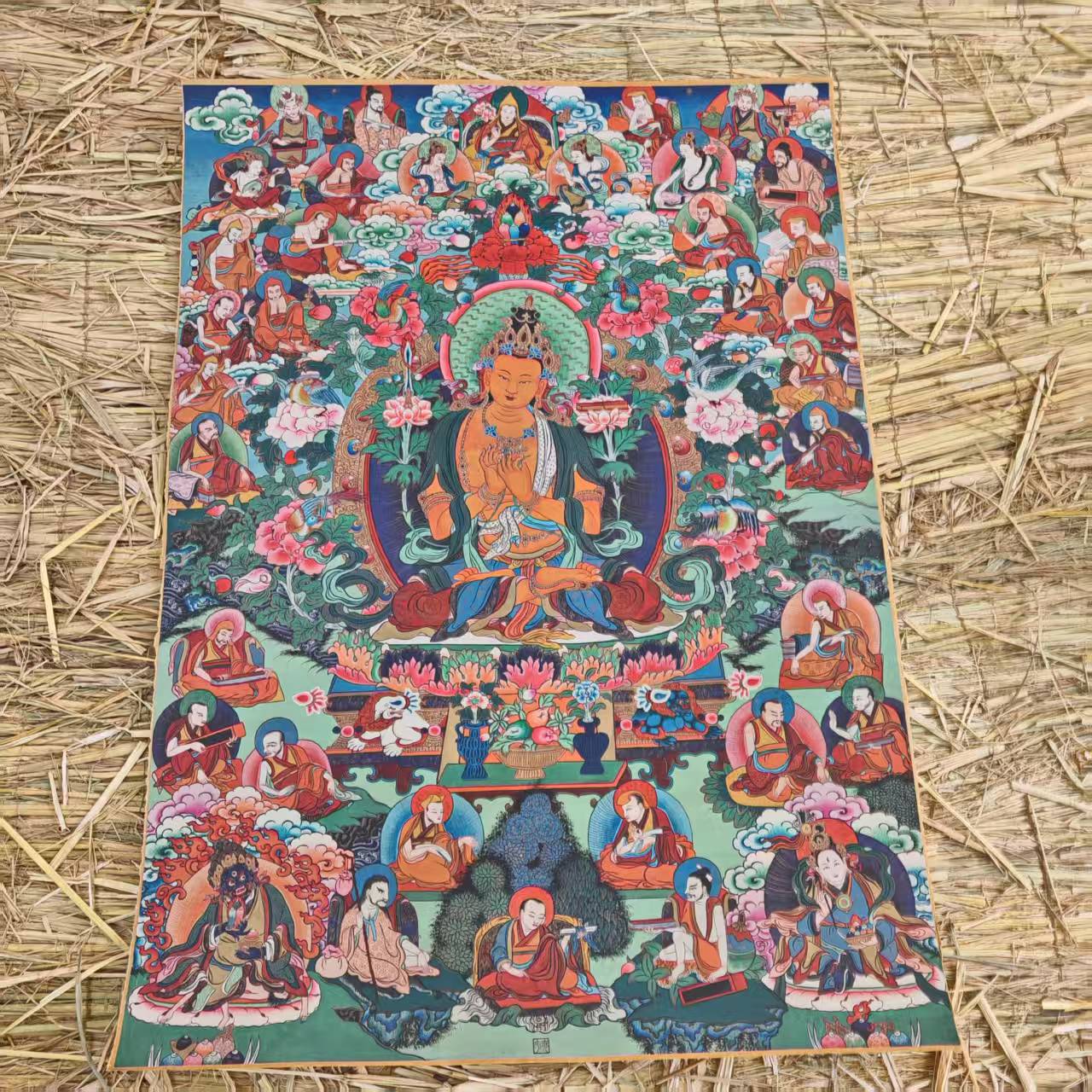 高端精品绘画类唐卡AA114