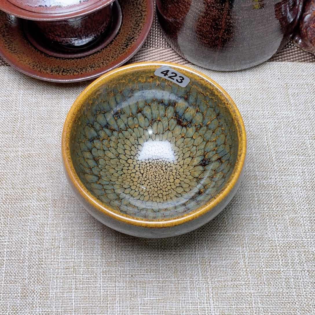 建窑建盏主人茶盏423