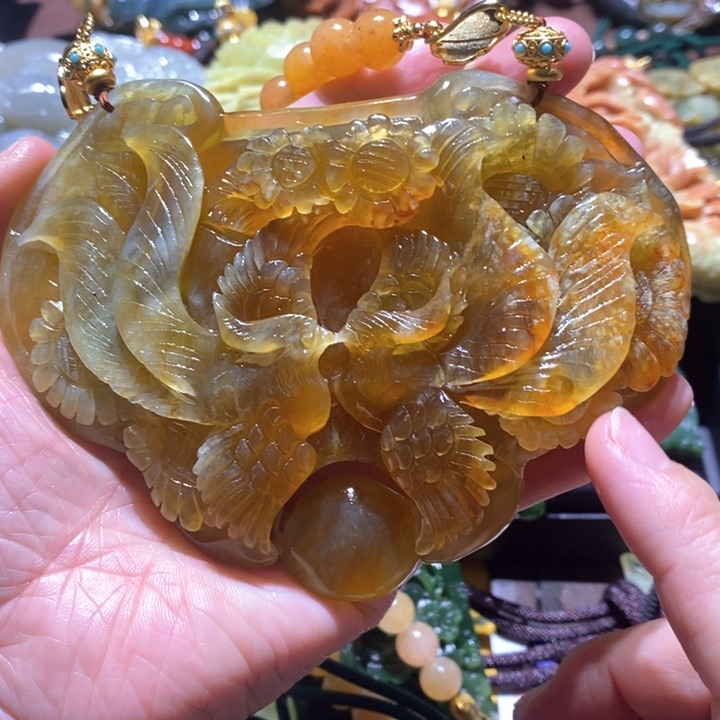 岫玉毛衣链未镶嵌