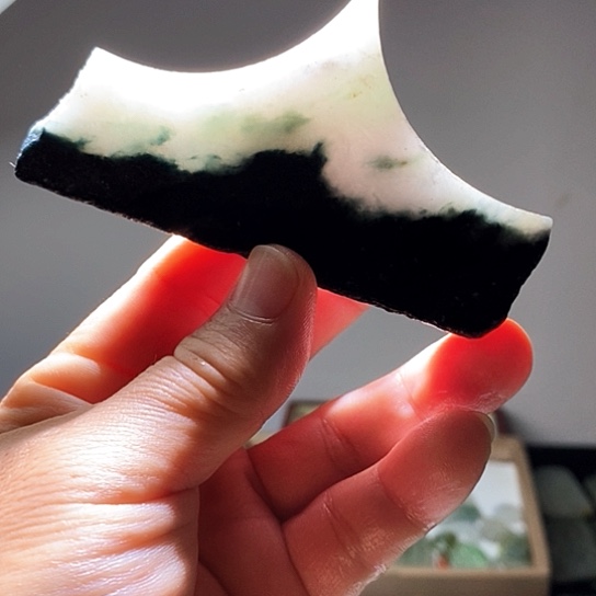 翡翠散珠边角料239