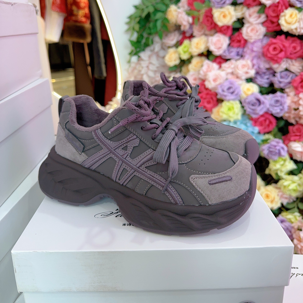 淡彩【钱串子老爹鞋】2025新款老爹运动鞋