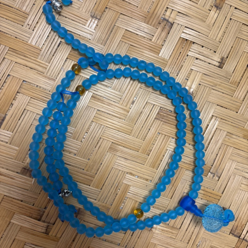 【鹏毅】高端精品海蓝宝手链