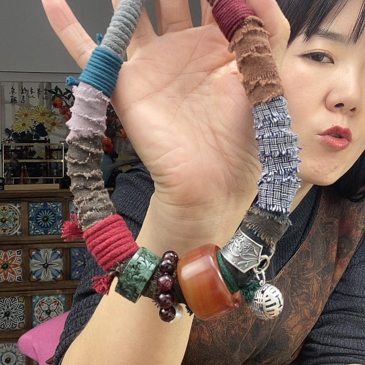 玛瑙/玉髓项链未镶嵌项链